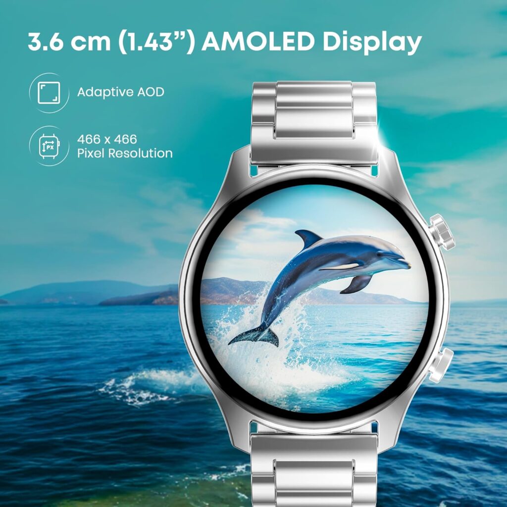 Fastrack Astor FR2 Pro Smart Watch Brings AMOLED & Stainless Steel Luxury to the Masses