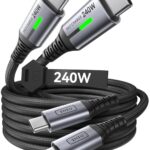 INIU USB C to USB C Phone Charger Cable Review: The Ultimate 240W Braided Cord for iPhone and Samsung Flagships