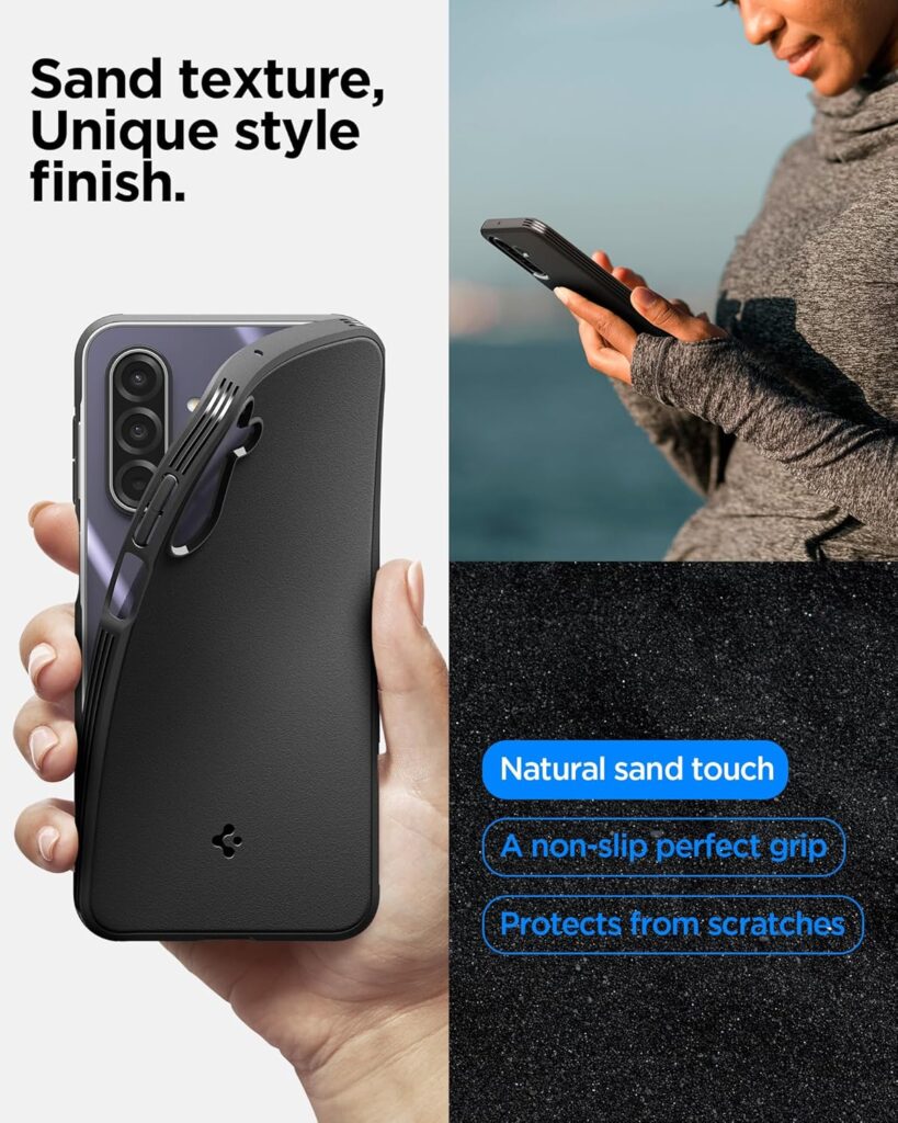 Samsung Galaxy M17 5G, F17 5G & A17 5G Protection Guide: Spigen Essential Sand Blast Case Review