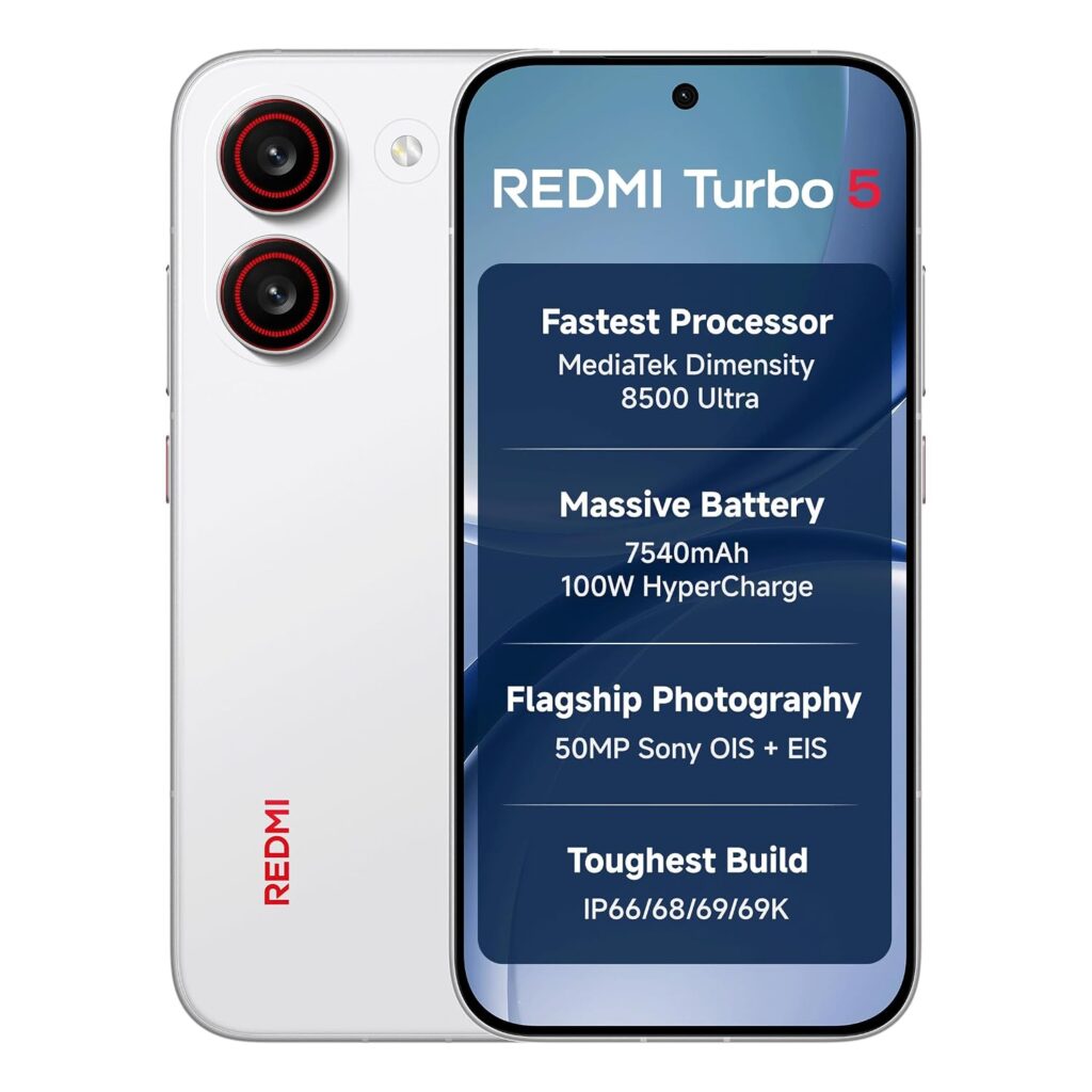 REDMI Turbo 5 Review: 7540mAh Battery & Dimensity 8500 Ultra Make This India’s Ultimate Mid-Range King 2026!